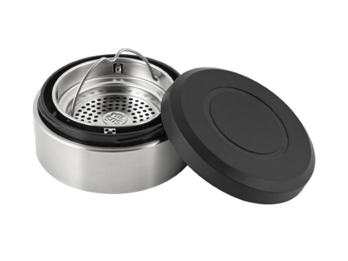 Metmaxx® waterfles "GenerationRefillGourmet" transparant