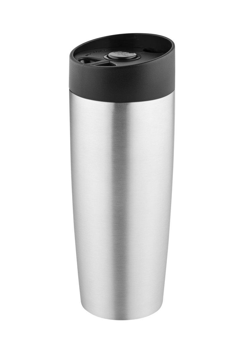 Metmaxx® "CremaExtensaMetallica" zilveren thermosbeker