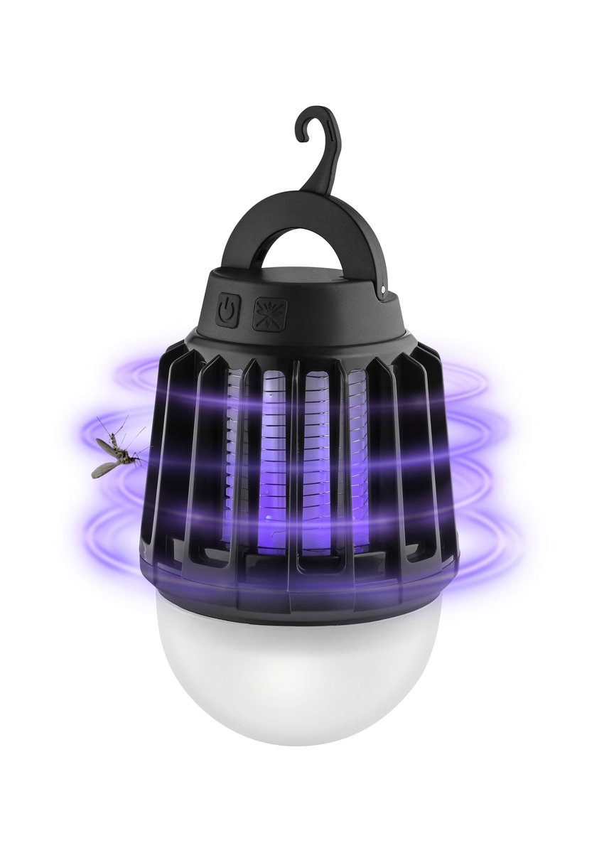 Metmaxx® Sfeerverlichting + Muggenverdelger met blauw licht "LuminaGuardPro"